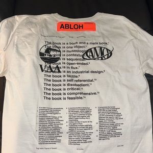 Champion x Virgil Abloh Collab Sz Medium